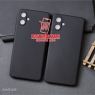 SAMSUNG A06 CASE MACARON BLACK PREMIUM SOFT CASE BLACK SAMSUNG A06