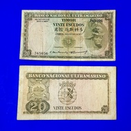 Koleksi Uang Lama 20 Escudos 1967. TIMOR PORTUGIS