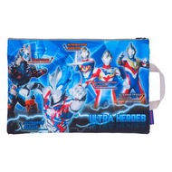 Ultraman F4雙拉鍊布文件袋連手挽/功課袋