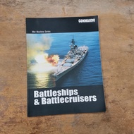 Majalah Commando War machine series Battle Ships and Battlecruisers 