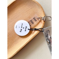 Ohaya | have a nice day | Keychain Couple Key Ring love Bag Card Holder Charm Acrylic Charm