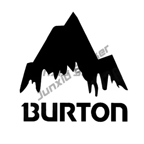 Car Stickers High Quality Burton Mountain Ski Snowboard Vinyl Funny Car Window Bumper Novelty Waterp