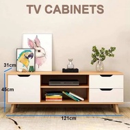 A#68 (120x30x45cm) TV Cabinet Entertainment Unit Nordic Modern Style/ Unit Hiburan Kabinet TV Gaya M