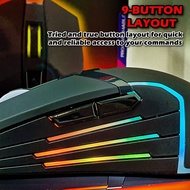 🔥READY STOCK🔥 MARVO G941 USB GAMING MOUSE GAMING MICE RGB PROGAMING