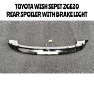 Rear Spoiler Toyota Wish Sepet ZGE20 03 -17 Rear Bonnet Spoiler / Tail Gate Spoiler / Spoiler Bonet Belakang