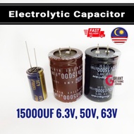 Electrolytic Capacitor 15000uf 6.3v , 50v 63v Ecap