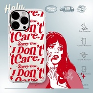 I Dont Care IMD Case Compatible for iPhone 17 Pro Max 16 Pro Max 15 Pro Max 14 Pro Max 13 Pro Max 12