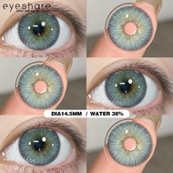 Eyeshare Contact Lens 1Pair 14.5mm Big Eyes ESTONIA GREEN Contact Lenses Korea Eye Yearly use