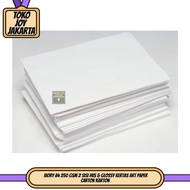 Ivory A4 250 Gsm 2 Sides HVS & Glossy Art Paper Carton Cardboard