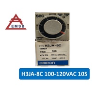 OMRON H3JA-8C 100-120VAC 10S TIMER RELAY