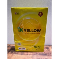 IK Yellow 70gsm/80gsm A4 paper 500sheets per box