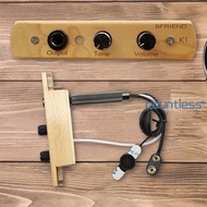 Cajon Box Drum Preamp/Pickup Output Jack Microphone Electronic Pick-up System Cajon Drum Pickup with