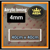 Acrylic 4mm clear 40x40/acrylic clear/acrylic Sheet 4mm/acrylic clear /mika