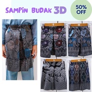 Sampin Raya Budak Sampin Songket 3D Instant