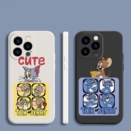 Case OPPO reno 11 10 6 7 8 9 PRO 6Z 7Z 8Z 7SE 8T 5G reno6Z reno7Z reno8Z reno10 reno11 5G T147TB Tom and Jerry fall resistant soft Cover phone Casing