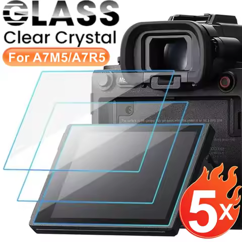 1/3/5Pcs Tempered Glass Screen Protector for Sony Alpha A7V A7 V A7RV A7M5 A7RM5 A7R5 HD 9H Hardness