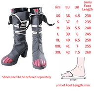 NEW Jane Doe Cosplay Costume Wig Hair Game Zenless Zone Jane Doe Cosplay Shoes Boots Women Carnival