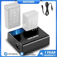 NEEWER NC2-Z1 Dual Slot Battery Charger Kit for Z2 Z1 Speedlite 7.4V/2600mAh Li ion Battery, DC 8.4V