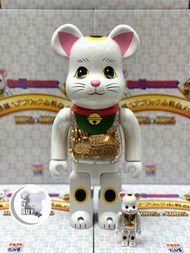 🔥只有少量🔥巜 MEDICOM TOY BE@RBRICK 招財貓 小判 金幣 100% + 400% SETS 》