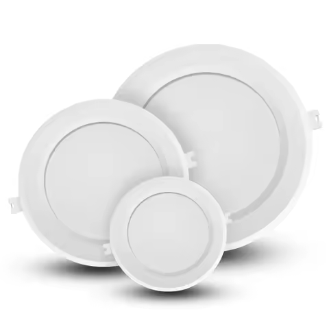 2pcs LED Downlight 110V 220V Ceiling Light 6W 17W 20W 24W Recessed Led Down Light Round Panel Light 