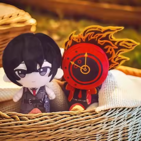 10cm Cotton Plush Dolls COS Anime Limbus Company Dante Don Quixote Sancho Cartoon Toys Children's Ad