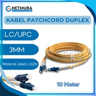 IOT LC UPC LC UPC Single Mode SM Duplex DP 3.0mm Patchcord Cable 2.0mm