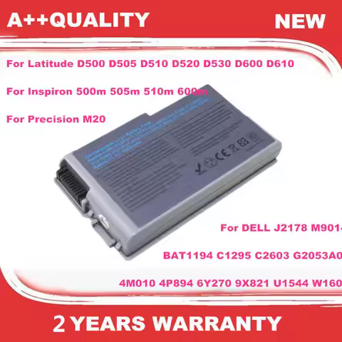 Laptop Battery For DELL 4M010 4P894 6Y270 9X821 BAT1194 C1295 C2603 G2053A01 J2178 M9014 U1544 W1605