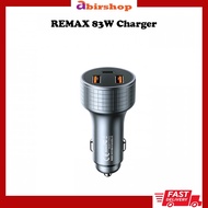 REMAX Ruiliang Sailuo 3 series 83W PD+QC aluminum alloy fast charge car charger RCC327 2A1C