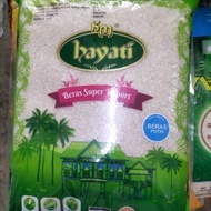 Beras hayati 5kg + buble wrap