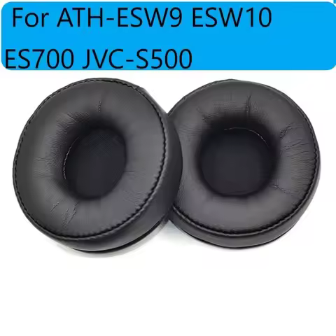 High Quality Protein Skin Headphone Earpads for ATH-ESW9 ESW10 ES700 JVC-S500 Headphone Ear Pads Cus