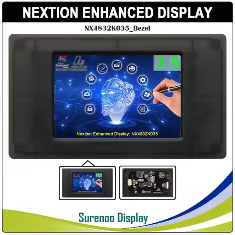 3.5" Nextion Enhanced-NX4832K035 Discovery-NX4832F035 Basic-NX4832T035 HMI UART Serial TFT LCD Modul
