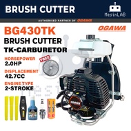 Original Ogawa BG430TK BG430 Petrol Brush Cutter 43CC 2-Stroke Engine Mesin Rumput Grass Cutter