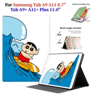 For Samsung Tab A9 A11 8.7" A9+ A9 Plus A11+ A11 Plus 11.0" SM-X135 X133 X235 X230 Fashion Print Boo
