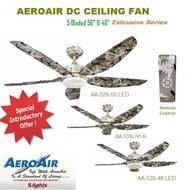 AeroAir 528 Camo DC Ceiling Fan