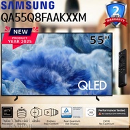 [NEW 2025] SAMSUNG 55' / 55 INCH QLED Q8F 4K VISION AI SMART TV QA55Q8FAAKXXM / QA-55Q8FAAKXXM