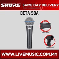 Shure BETA 58A Supercardioid Dynamic Vocal Microphone ( BETA-58A / BETA58A )