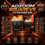 Aozoom Square V5 Bi-Led Spotlight Genuine 90W Frog Eye Headlight Super Bright White Light 3 Years Wa