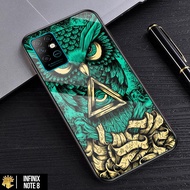 Case INFINIX NOTE 8 - Casing INFINIX NOTE 8 Terbaru AERO CASE [ OWL ] Silikon INFINIX NOTE 8 -  Case