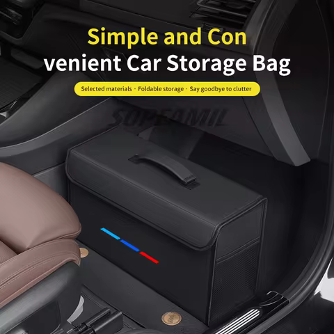 Car Trunk Organizing And Storage Box For BMW X1 X2 X3 X4 X5 X7 E46 E60 E70 E72 E82 E90 E92 G05 G10 G