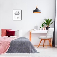 Second Best Things in Life" Fashion Brand Glam Text Canvas Wall Art (16x20 Inches)