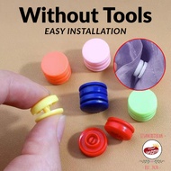 10Sets Snaps Plastic Button, Colors Plastic Snaps, 13MM No Tool Required Snaps No-Sew Buttons, Start