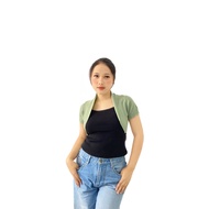 Short sleeve bolero simple bolero/ plain bolero/ WOMEN'S BOLERO/