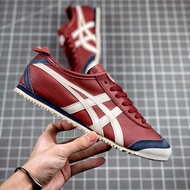 Onitsuka Tiger MEXICO 66 Red Blue Retro Casual SPorts Sneakers Running Shoes For Men And Women