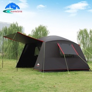 [HOT W] Outdoor Awning Camping Tent Barbecue Awning Cooking Tent Beach Gazebo Canopy Tent