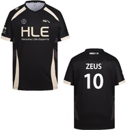 Lck Worlds Championship Jersey 2025 LOL Esports Hle Team Uniform T-shirts