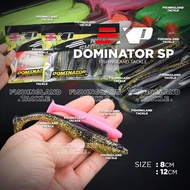 EXP Dominator Soft Plastic | 8CM 12CM | SP Lure TPE Toman Haruan Paddle Pop With Bearing Killer | Re