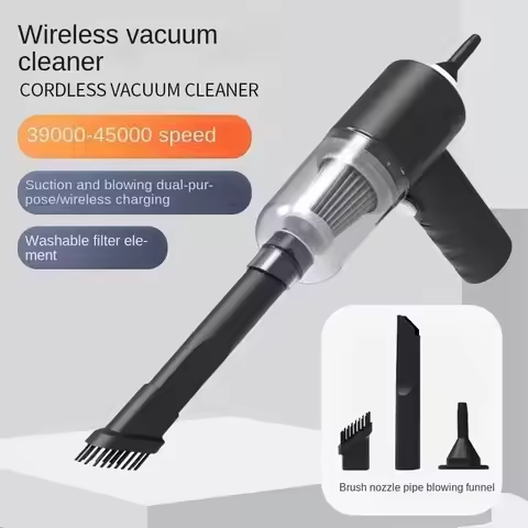 Car Vacuum Cleaner Portable Small Vacuum Cleaner For Multi Purpose Vehicles Small Household Pump Han