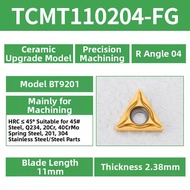 TourMate | Precision Round Turning Triangular CNC Blade TNGG160402R-F