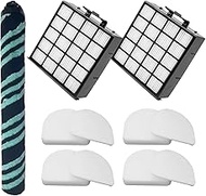 11 Pack AZ4002 HEPA Filters Replacement and Roller Brush Compatible with Shark Detect Pro Max Lift-A