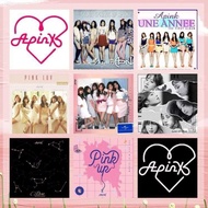 APINK Album Collection Une Annee Pink Revolution Pink Season Pink Memory Dear Nonono APINK专辑合集